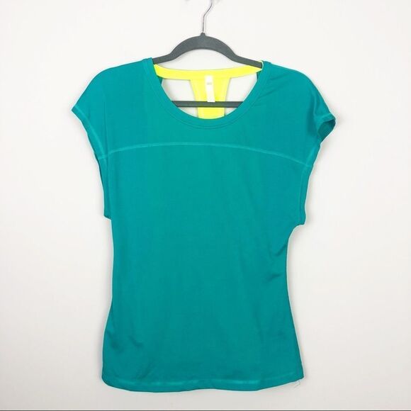 LUCY | Layered Tank and Tee Short Sleeve Neon XS - Picture 1 of 6